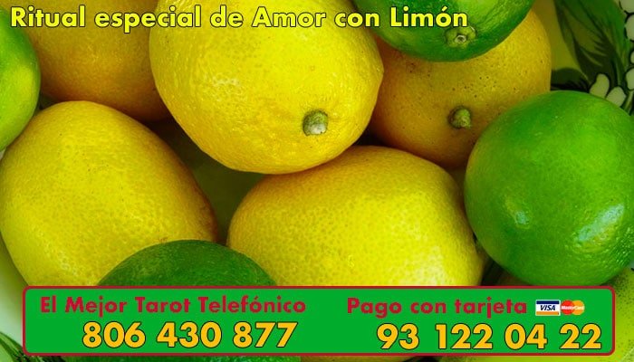 Ritual especial de amor con Limon