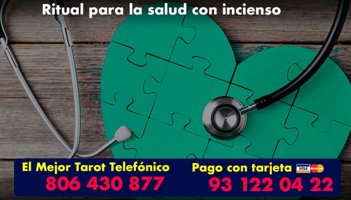 Ritual para la salud con incienso